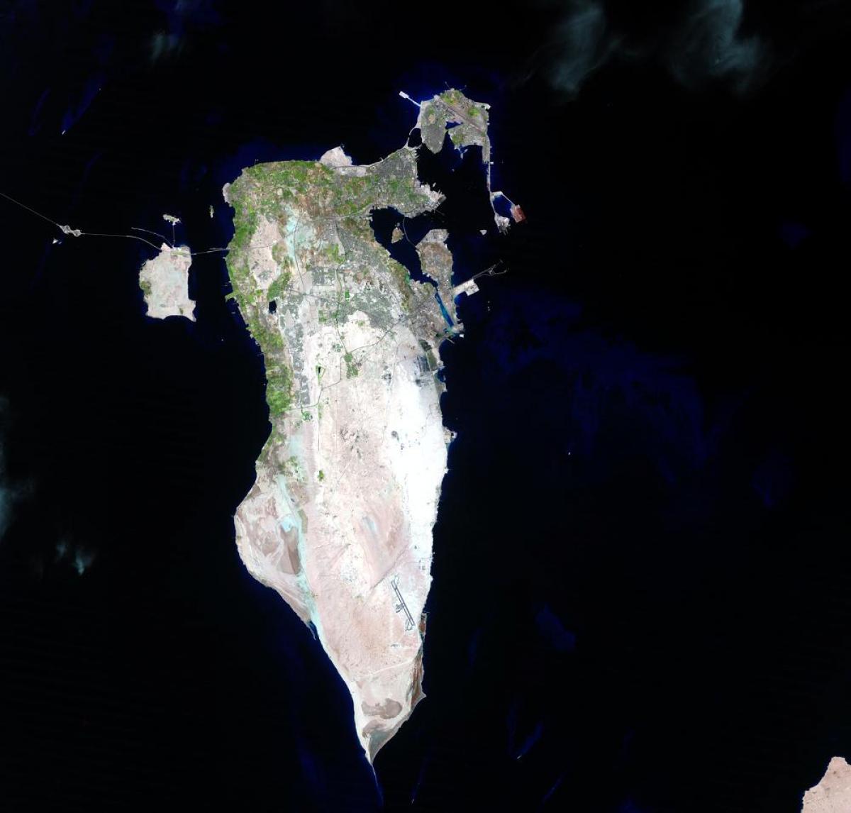 térkép műholdas Bahreini