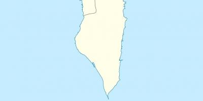Térkép Bahrein vektoros térkép